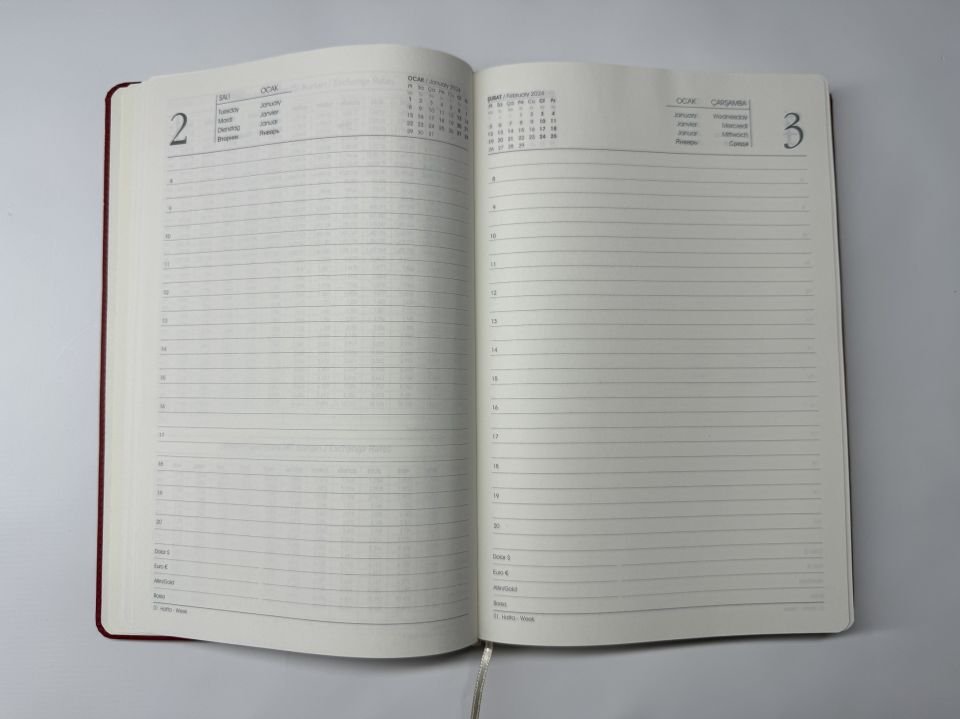 TERMO DERİ TARİHLİ HARİTALI 1. SINIF KALİTE İSME VEYA KİŞİYE ÖZEL AJANDA 2 gri