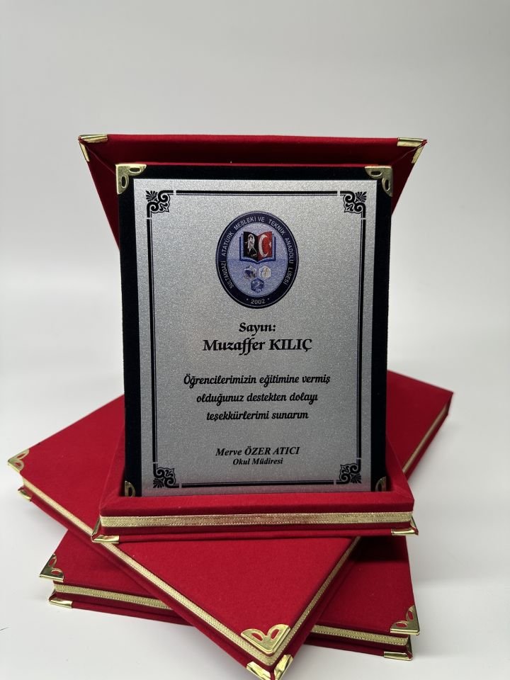 Albüm Plaket Şilt 02